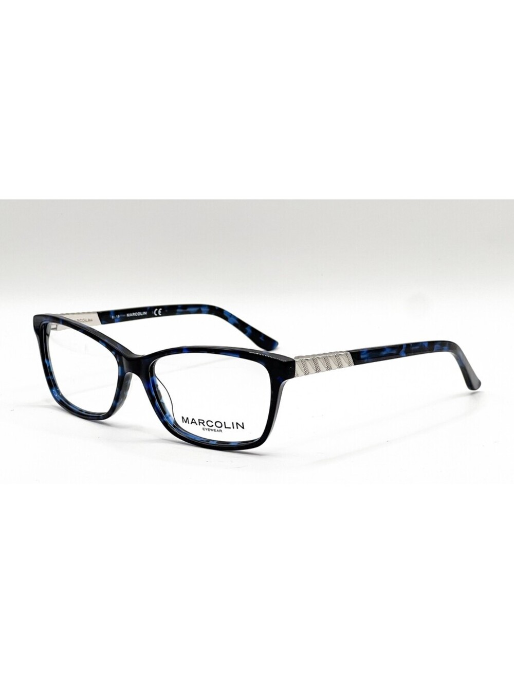 Marcolin MA5008 055 Blue Full Rim Authentic Eyeglass Frames 53-14